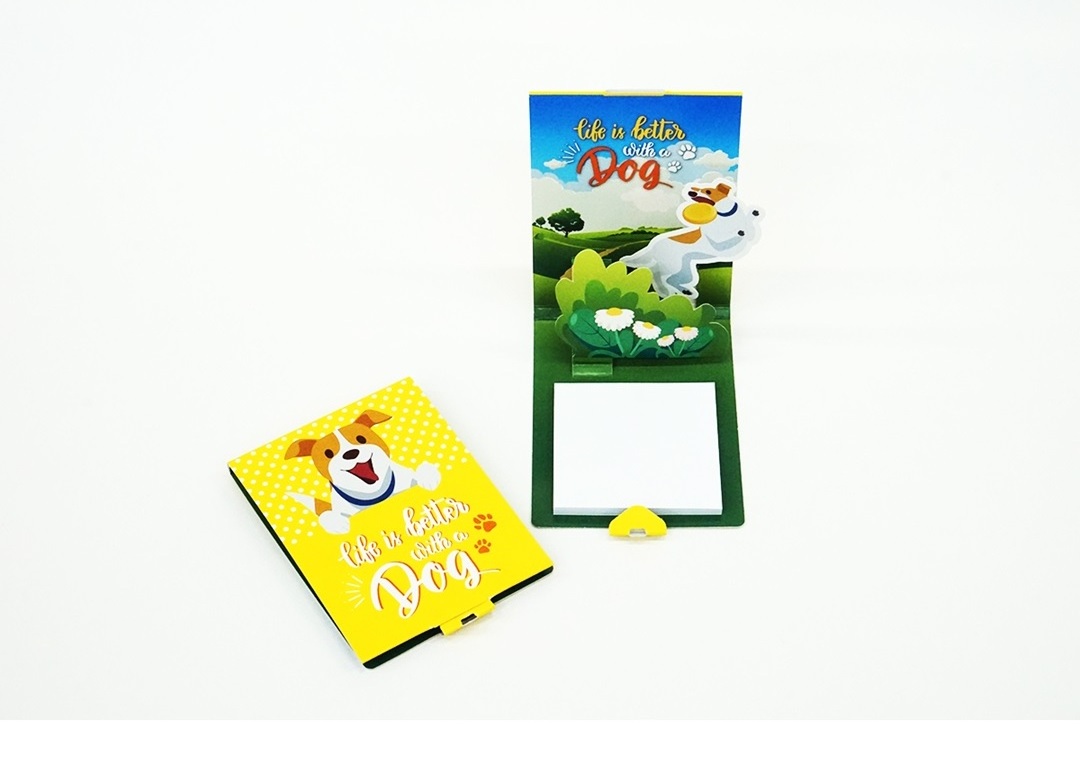 Cute Memo Pads Simple Design Sticky Notes For Office With Custom Cover