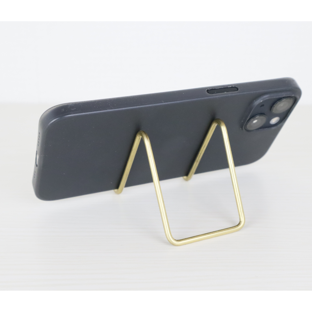 Small gold book holder metal wire card display stand rack for sale