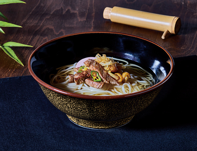 Black Donburi Noodle Soup Japanese Ceramic Ramen Bowl Custom Logo