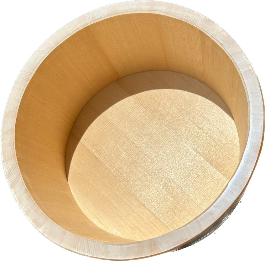 Best Japanese Cypress Top Sale Wooden Foot Bath Bucket For Adult