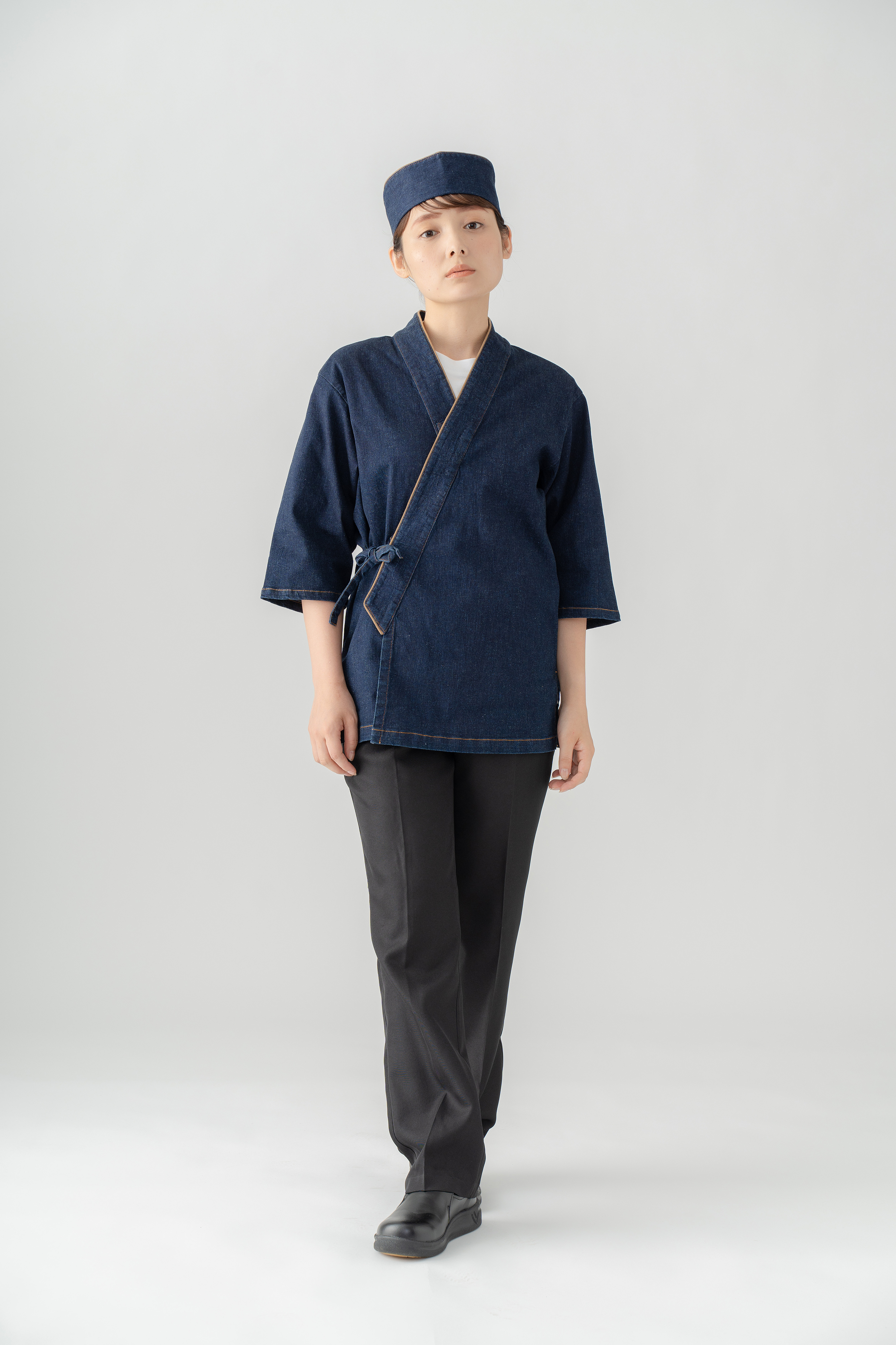 Traditional Japanese professional work denim clothes for men work