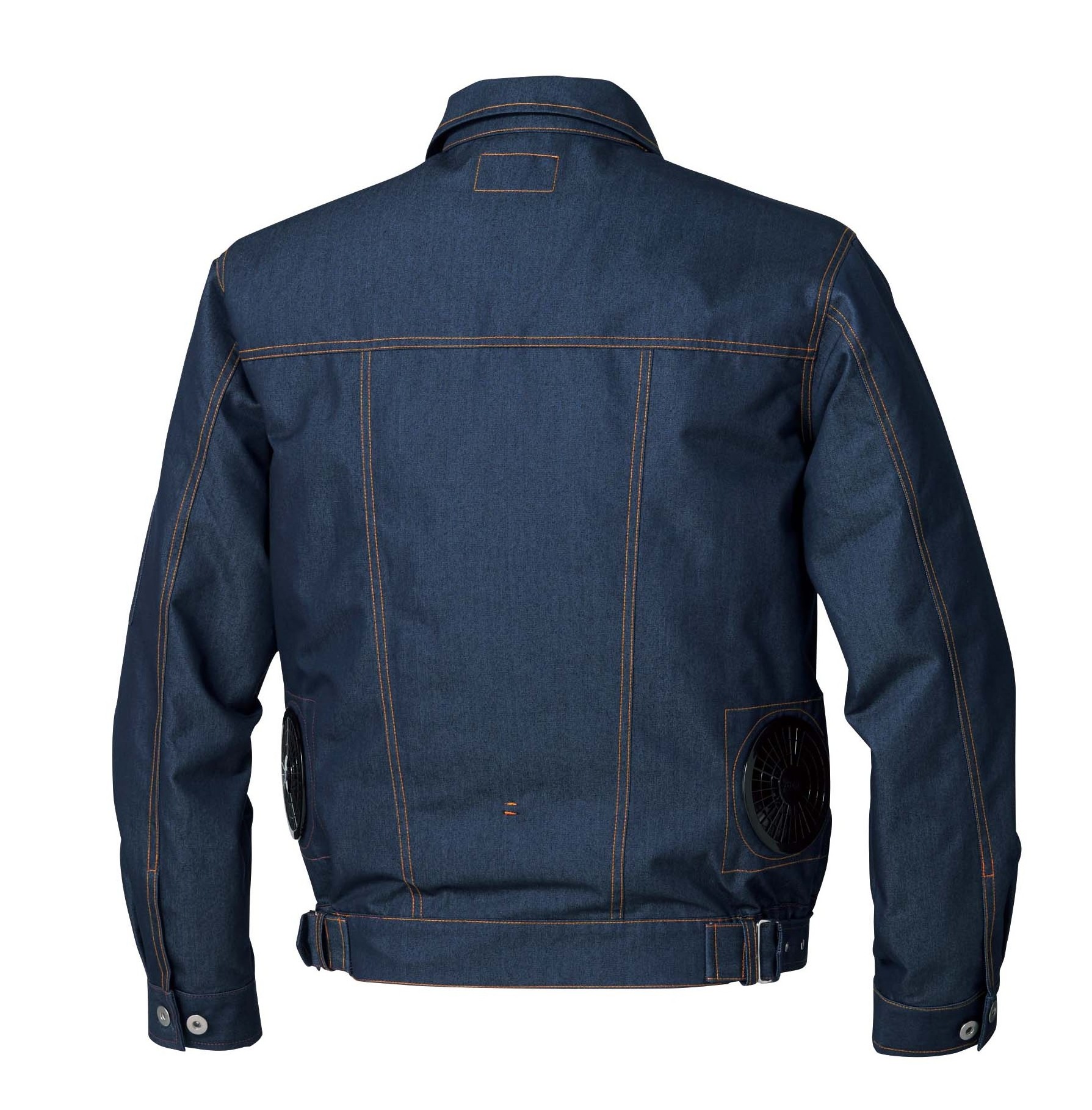 Wholesale Rate Heat Stroke Preventing Cooling Denim Jacket for Men