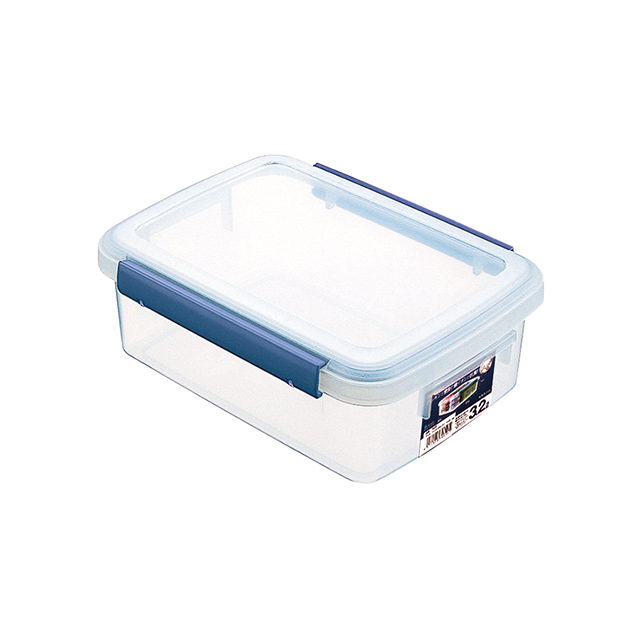 Plastic Airtight Food Storage Container with lids Tall Rectangle Transparent  Multi Function kitchen organizer