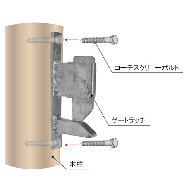 Remarkable Quality Farm Door Gate Latch Lock Garden Supplies Outdoor