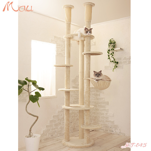 Hammock Climbing Design Big Security House Furniture Play Cat Tree Tall Cat Tower