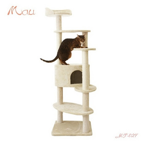 Big Furniture Accessories Climbing Modern Cute House Pet Supplies Tree For Cats