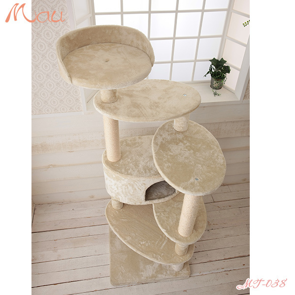 Indoor Pet Supplies Cheap Scratching Large Modern Cat Security Tree House Tower