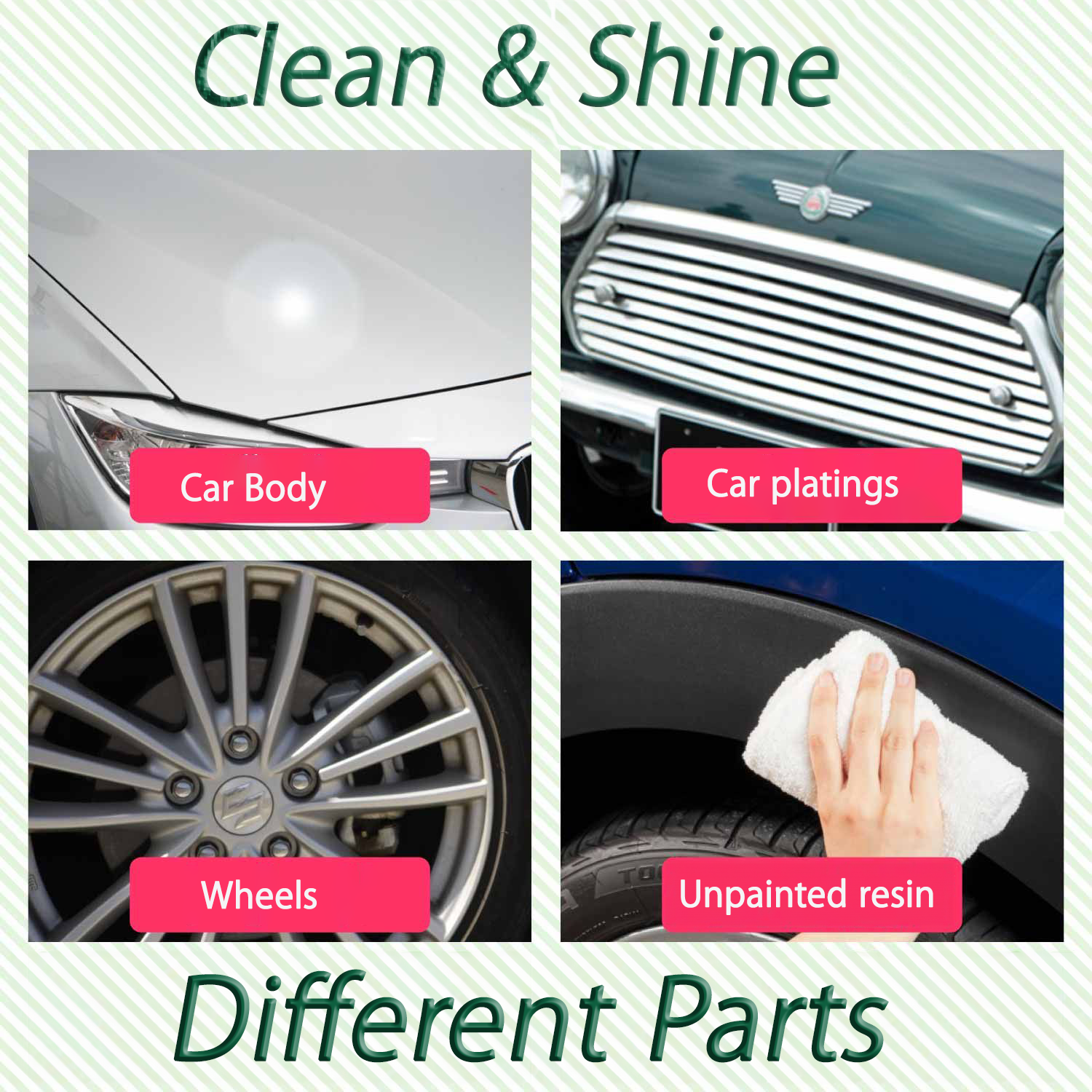 Good-use glass cleaner spray private label car care & cleanings