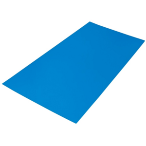 Custom Walkway Blue Shelves Floor Protection Sheet Hard Plastic Board