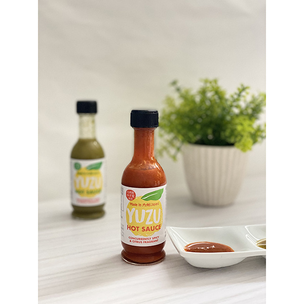 Yuzu paste incredible fresh fragrance hot dipping chili sauce  chili condiment