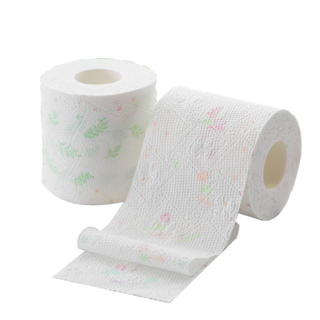 FSC-certified roll packaging bags tissue paper wholesale for toilet