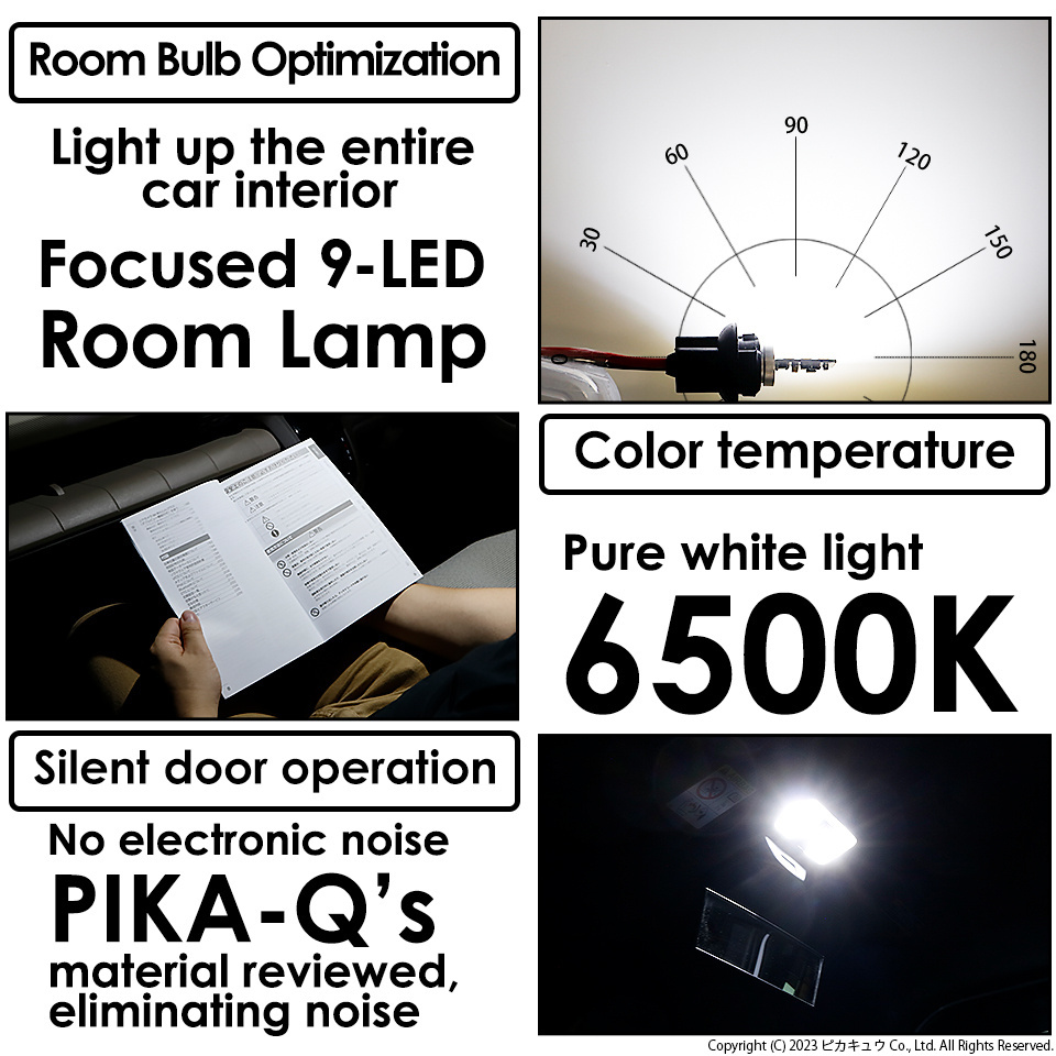 Safe and bright useful interior led lights for car bulbs lamp