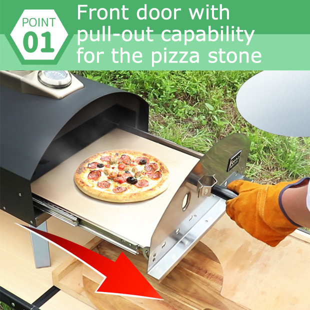 Convenient high quality useful pizza oven cooking machine price