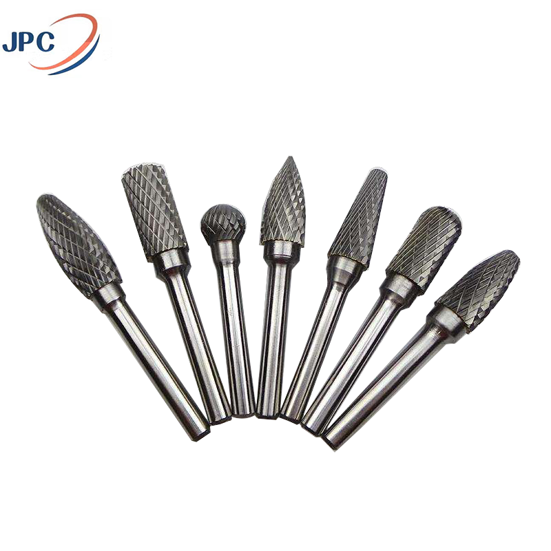 Carbide Rotary File Blank 3Mm Tungsten Carbide Rotary Burr Metal Jade Polishing Carving Roll Grinding File