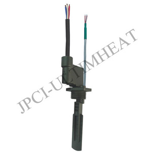 JPCI Type R1R Paddle flow switches with temperature sensor, micro-switch contact 1/2 male thread,