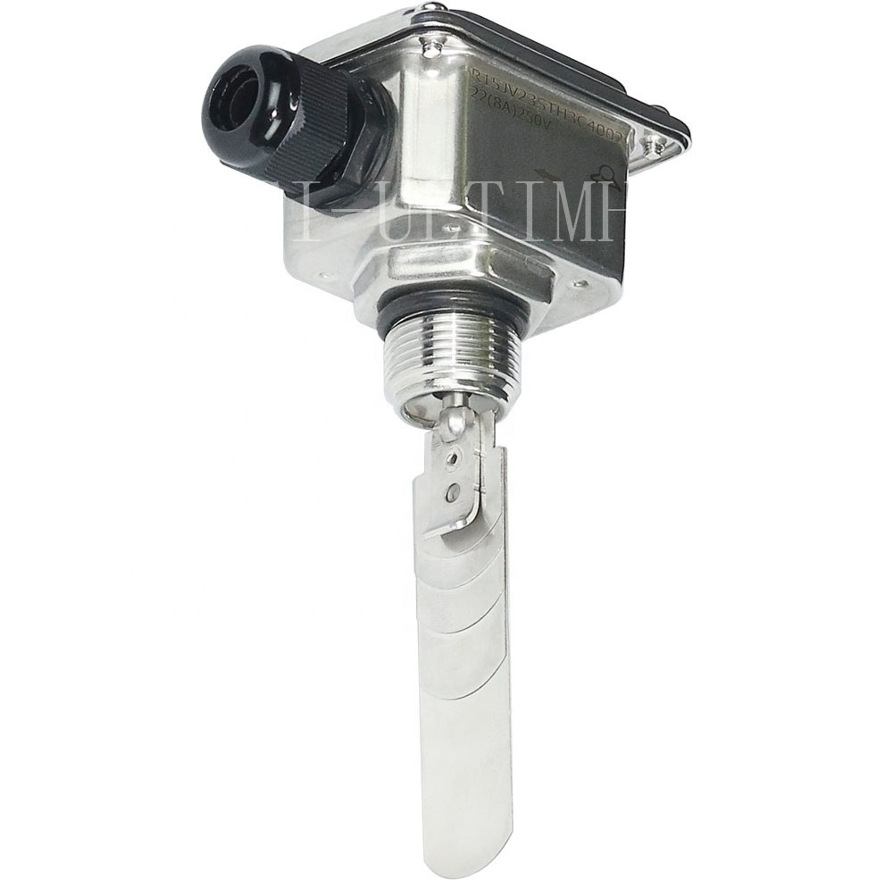 Type R15 , 16A snap action switch, 3/4 inch male thread All stainless steel paddle flow switch