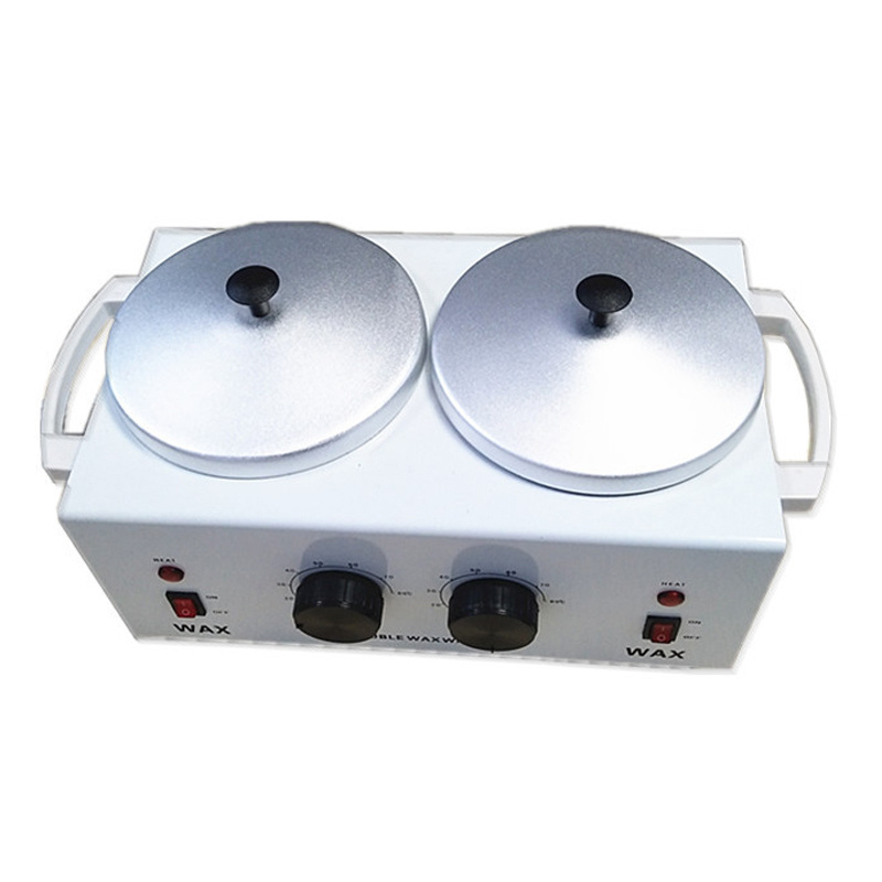 New Design 1200cc Depilatory Paraffin Bath Wax Machine Melt Body Double Pots Double Hard Wax Pot Heater Warmer Wax Melter