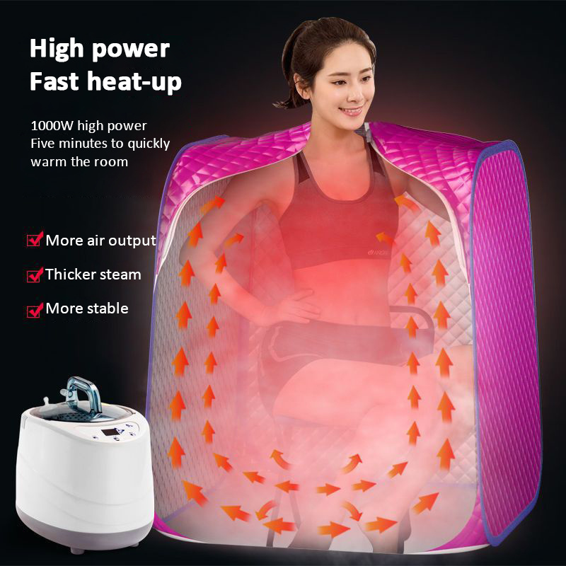 Body Detox Slimming Heating Sauna Room for Weight Loss and Dampness Removal Sauna-box Steam Rooms with Arms Out