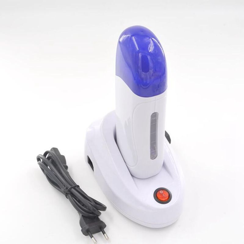 Portable Depilatory Roll On Pro Wax Heater Warmer Waxing Cartridge Roller Body Hair Removal Wax Melt Burner Machine