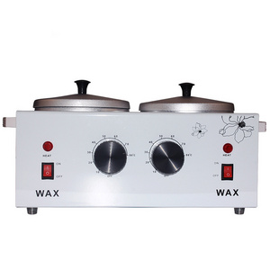 New Design 1200cc Depilatory Paraffin Bath Wax Machine Melt Body Double Pots Double Hard Wax Pot Heater Warmer Wax Melter