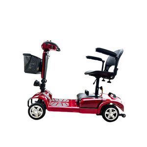 2024 Portable easy-to-ride electric scooter with electromagnetic brake function for disabled people