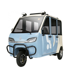 2023 Good Quality and Low Price High Quality Big Space Electric Passenger Tricycle 4 Wheel Electric Car AC 60V Closed Eec 400