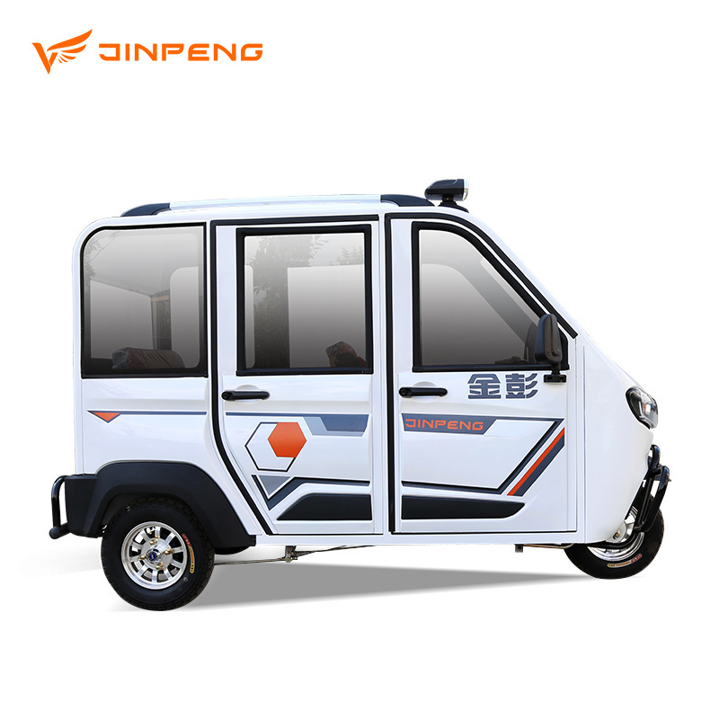 Wheel Motorcycle with Oassenger Seat Taxi Tricycles Jinpeng Passenger Enclosed Cabin 3 3 Wheel Electric Scooter 60V Closed Eec