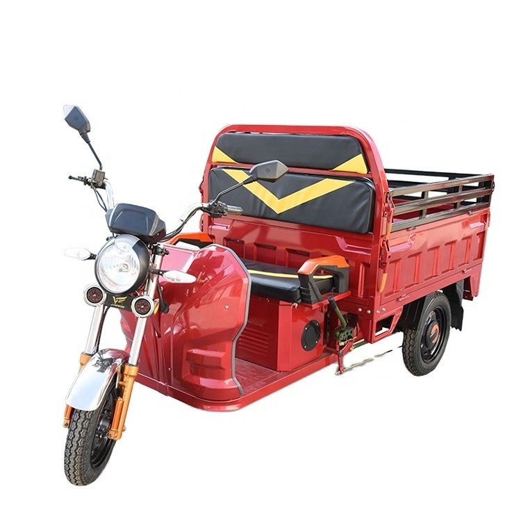 JINPENG Electric tricycle cargo bike three wheel electric bicycle cargo trailer