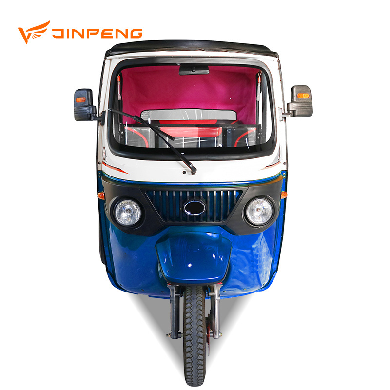 Bajaj Style Auto Rickshaw Market for Sale/adult Electric Auto Rickshaw Tuk Tuk China 60V Closed Front & Rear Disc Brake 100 Ccc