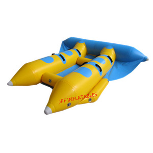 Commercial Grade Inflatable Flying Fish Fly fish boat for sea, inflatable  4 Seats  fly fish for water sports