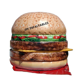 2021 outdoor advertising inflatable hamburger, Inflatable German Cheese burger for sale