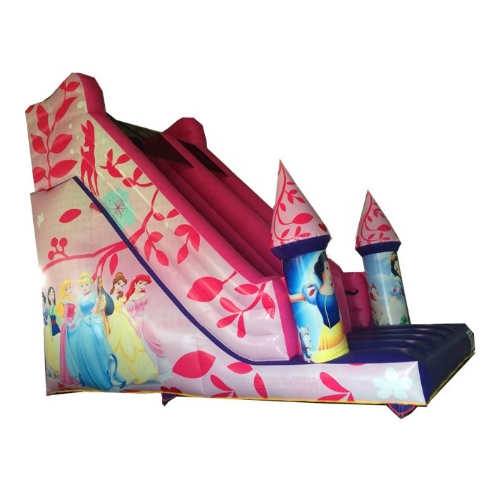 Hello party rental inflatable kitty slide with bouncy castle for girls, Inflatable bouncy slide combo for party