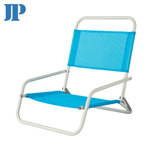 Foldable Picnic Traveling Camping Beach Chair with Mesh Cup Holder Table and Chairs Set Fishing Chair Metal 600D Oxford 6pcs/ctn