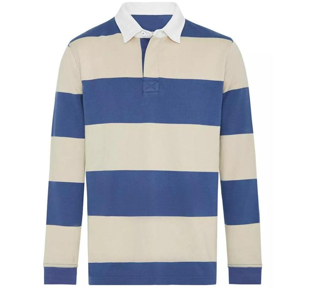 Long sleeve cotton rugby jumper cotton football jerseys