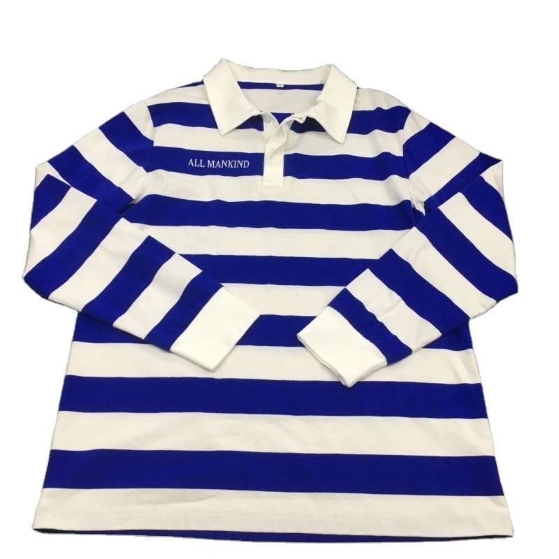 Long sleeve cotton rugby jumper cotton football jerseys