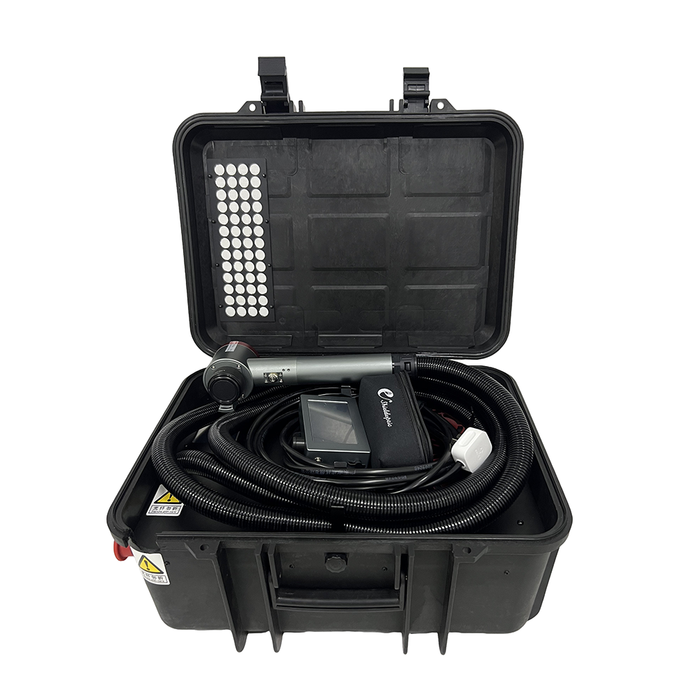 Laser lazer cleaning machine 100W 200w handheld Luggage Type for rust and oil remover laser cleaning machine Rust removal