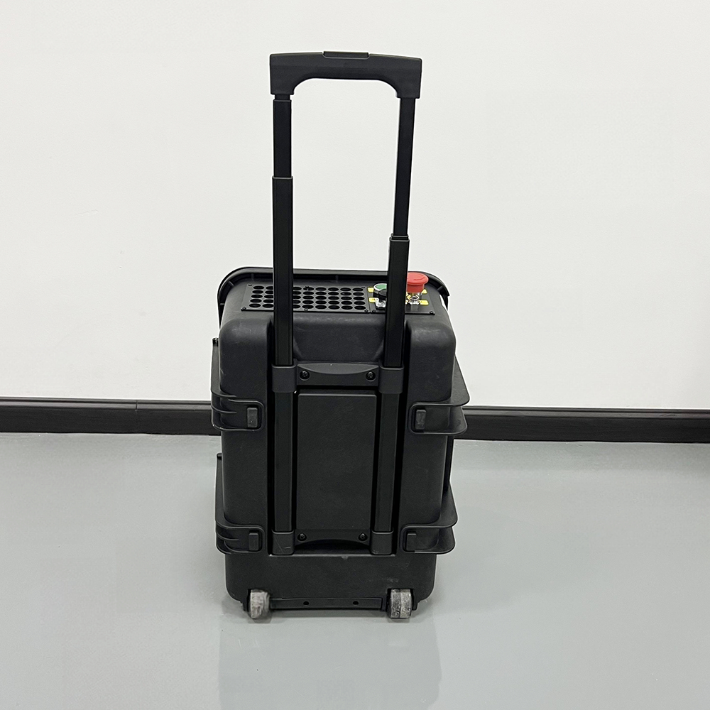 Wholesale New Products Lazer Luggage Portable Pulse 100w 200w 300w Mold Laser Rust Oil Remover Paint Cleaning Machine Price