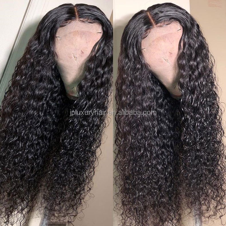 human hair full lace wig in dubai deep wave lace front brazilian human hair wig 32 inch raw vietnamese hair for women