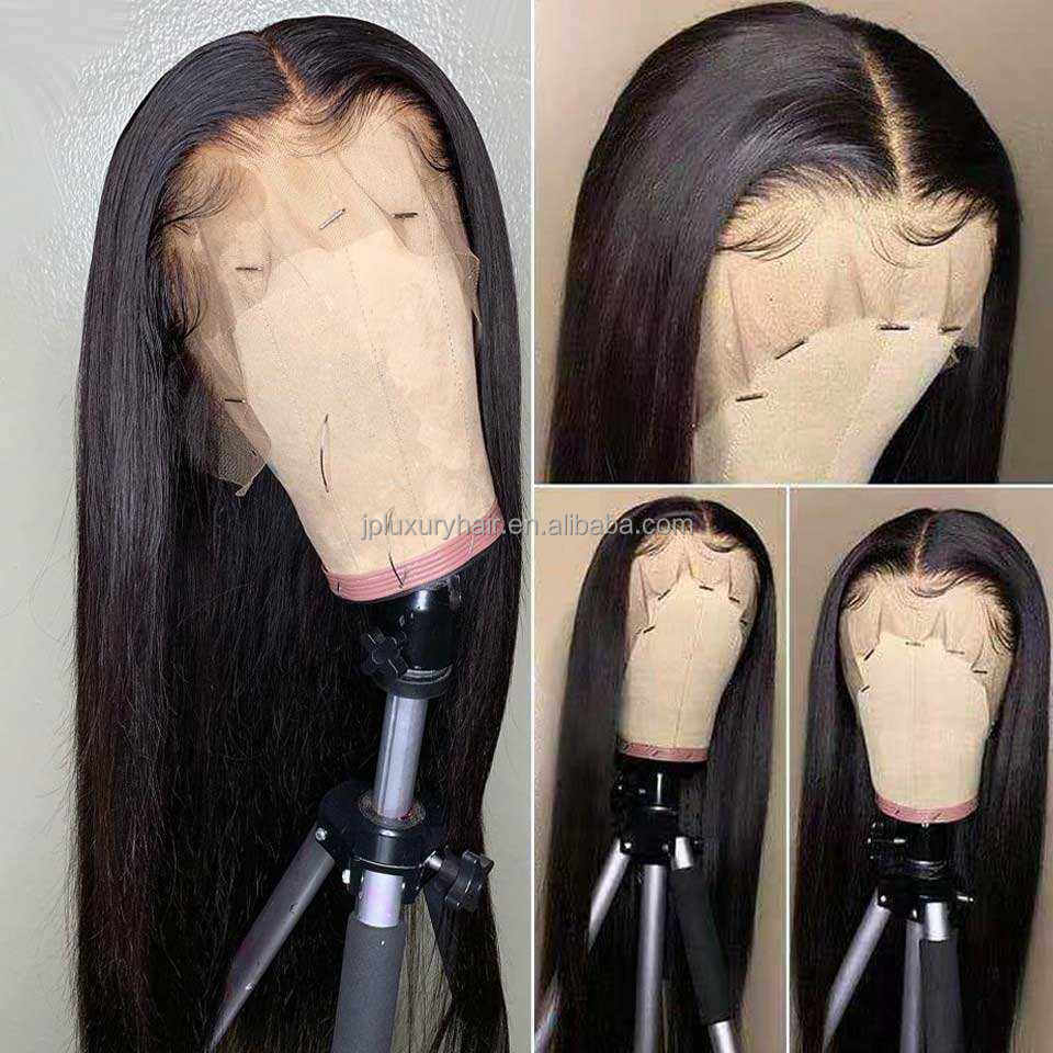 Hd Transparent Lace Front Wig Hd Lace Frontal Wig Raw Indian Hair  Raw Cuticle Aligned Virgin Human Hair Wigs