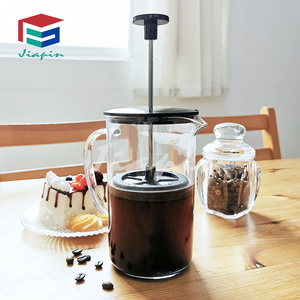 600ml Unbreakable Manual Coffee Espresso Maker Pot Plastic Teapot Cafetiere French Coffee Tea Percolator Filter Press Plunger