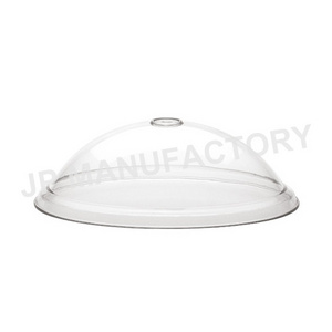 Plastic PC Clear oval dome dish plate food cover