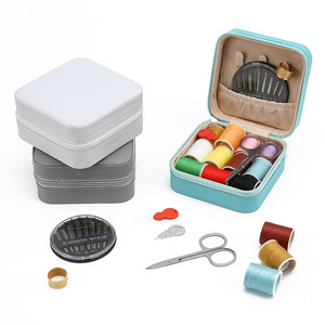 JP Mini Sewing Kit Sewing Tool Accessories Travel Kit Needle And Thread Hand Sewing Kit Set Box