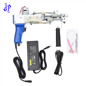 JP  Electric Tufted Cloth Making 2in1 Hand Tufting Gun Portable Rug Weaving Machine Knitting Tool Tufting Gun