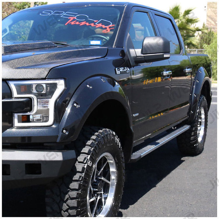 ABS Wheel Arch Fender Flares for F150  15-17