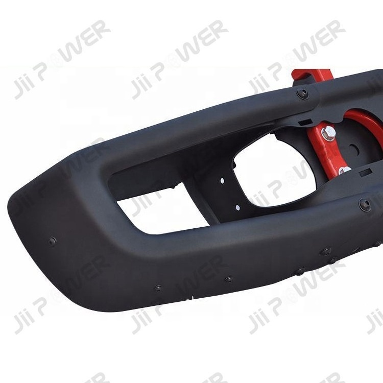 10th Anniversary Front Bumper for Jeep Wrangler JK 07-17 Black Steel 1 Set Front Bumper Body Kid