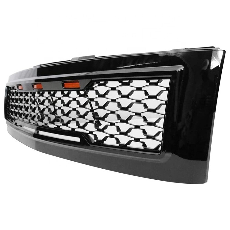 Front Car Mesh ABS Grill For Chevy Silverado 1500 2007-2013