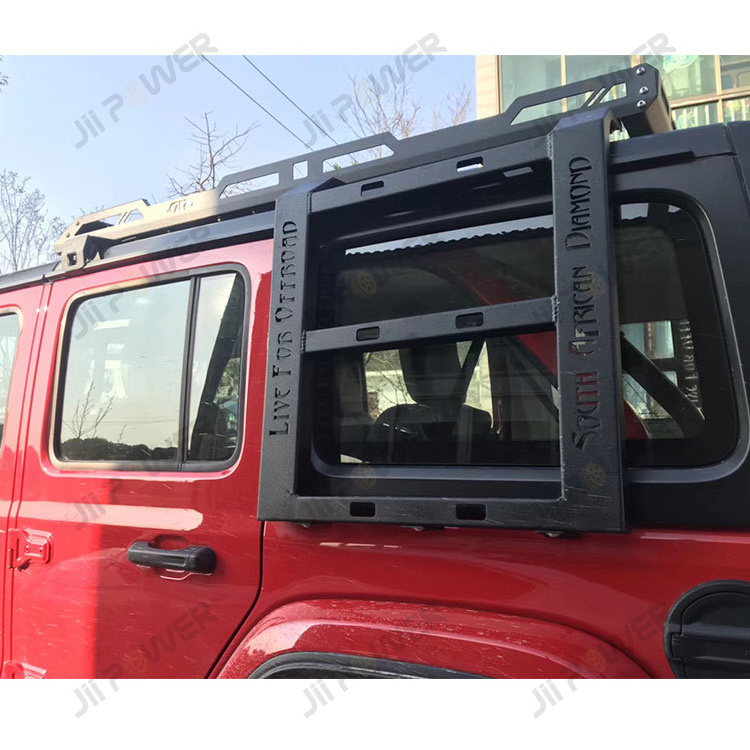 Diamond Roof rack for Jeep Wrangler JL  With ladders without lights