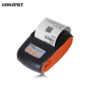 58mm mini portable thermal printer with battery Goojprt pt-210 Barcode printers