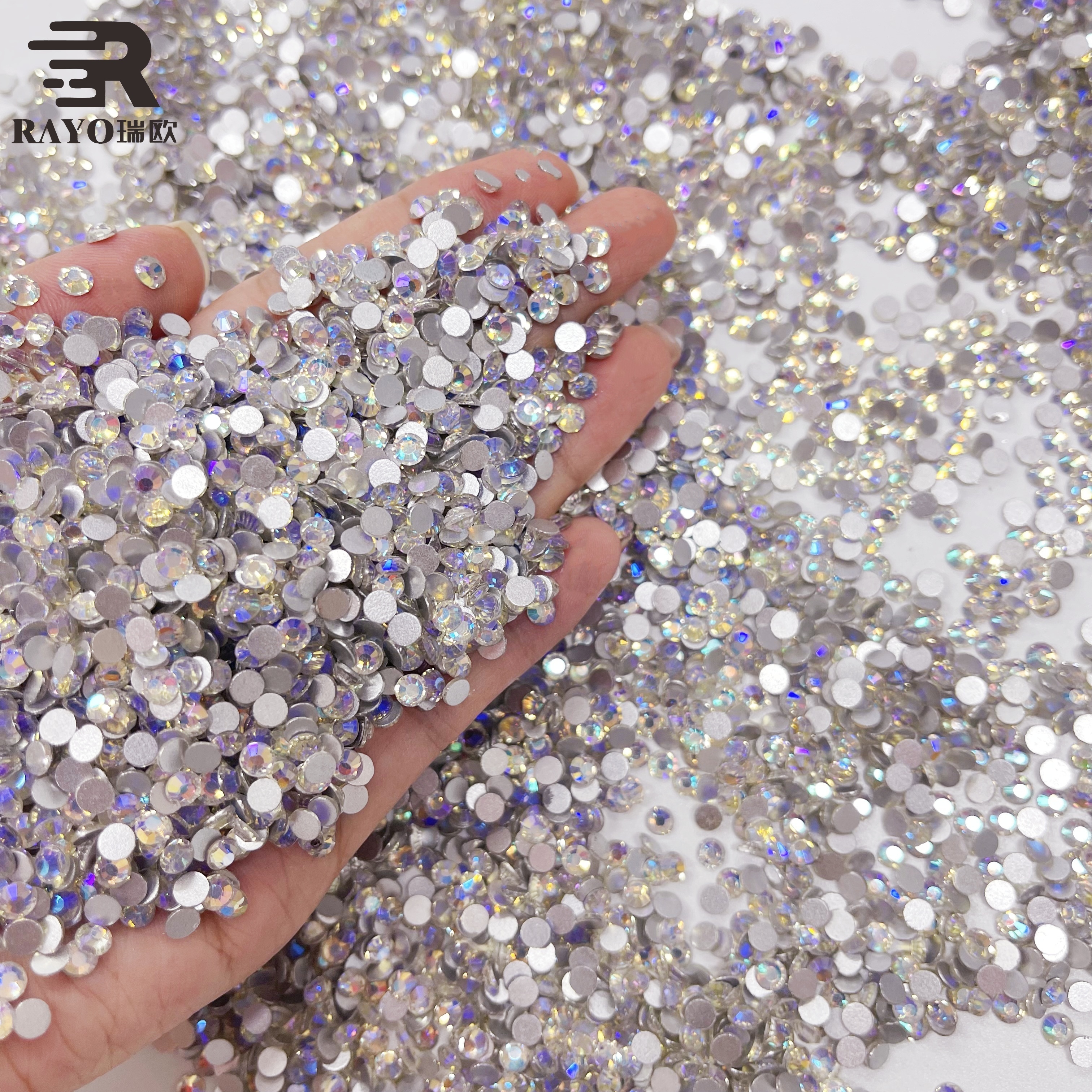 New Arrival Flat Back Rhinestones Non-Hot Fix Attractive for Decoration of Phone Case Nail and so On by Glue