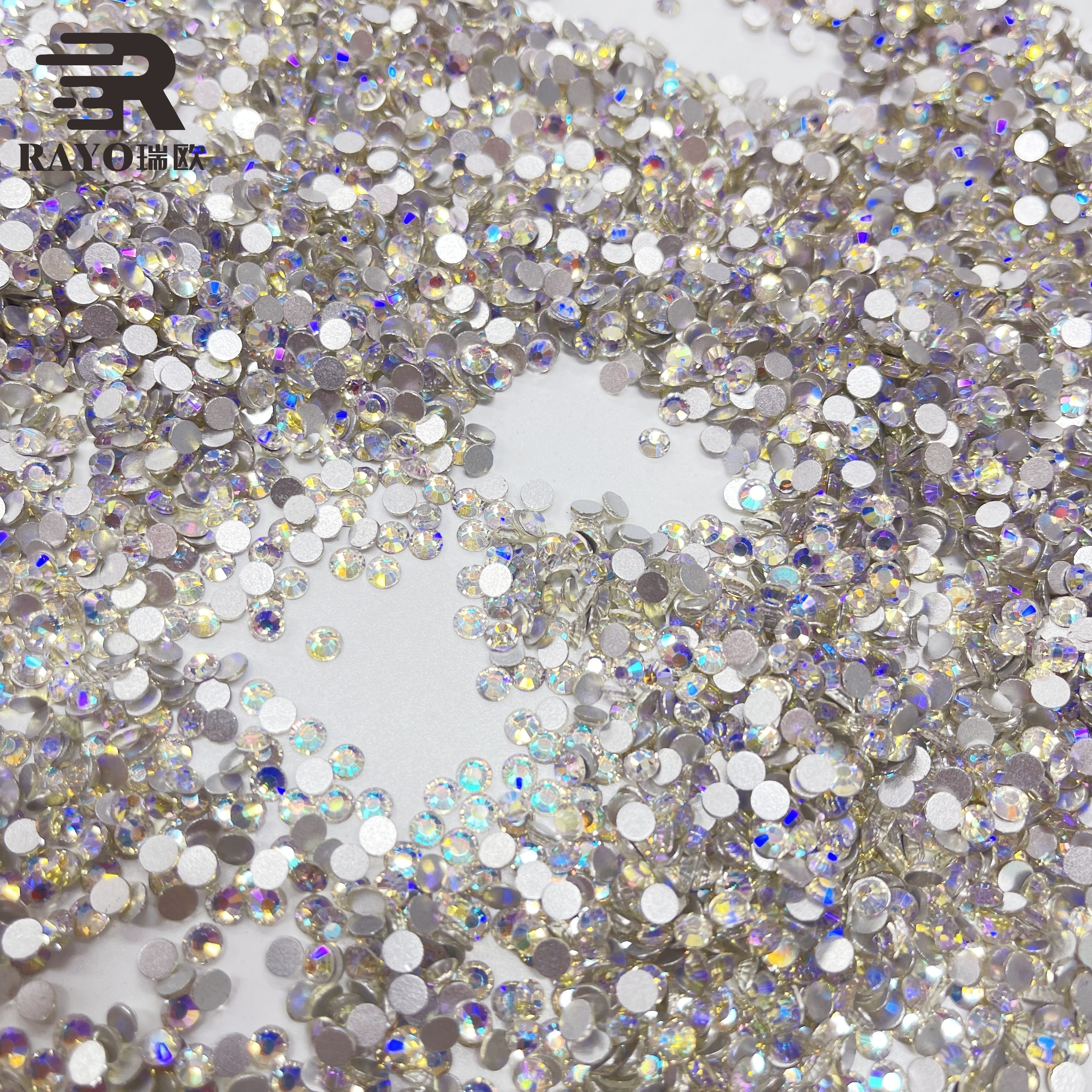 New Arrival Flat Back Rhinestones Non-Hot Fix Attractive for Decoration of Phone Case Nail and so On by Glue